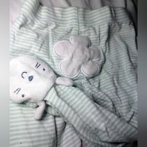 Bunny footie bottoms 9M